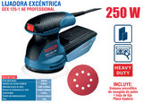 BOSCH GEX 125-1 AE LIJADORA EXCENTRICA