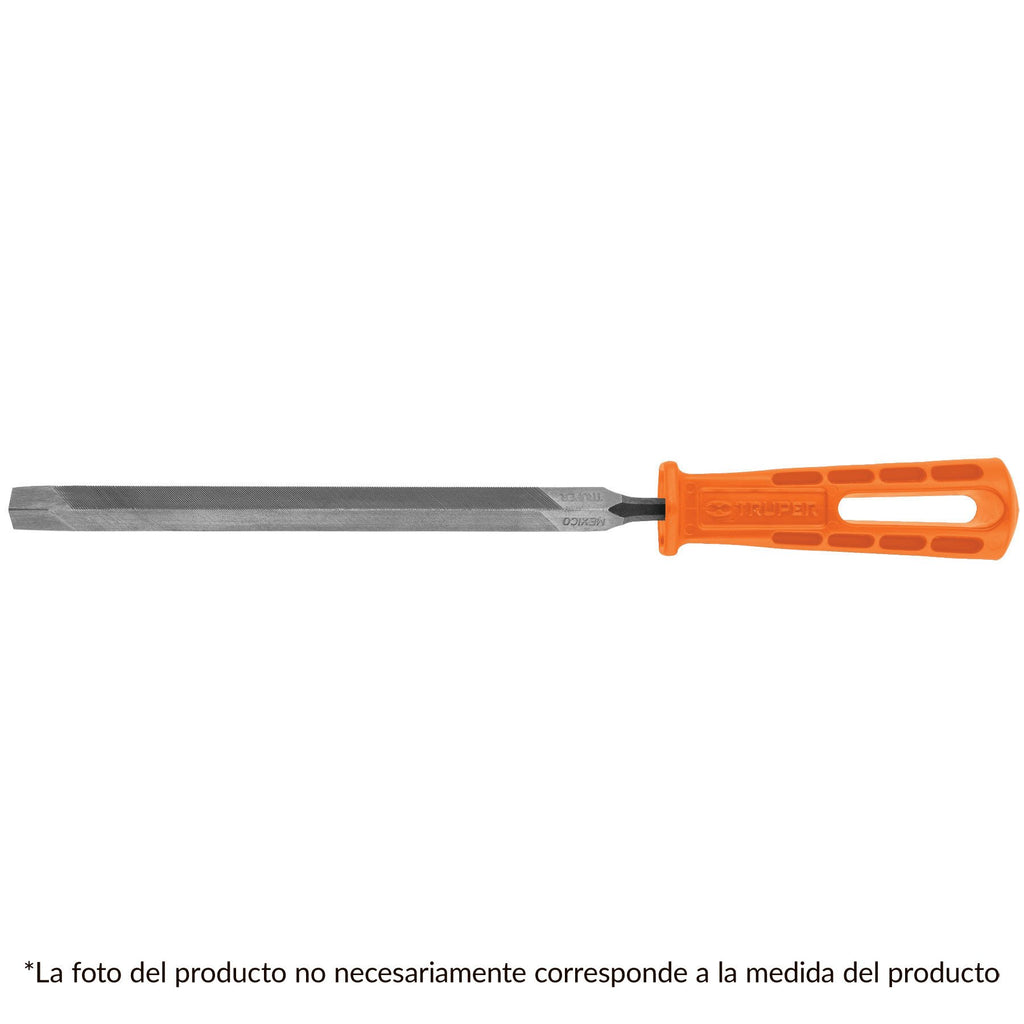 Lima triángulo regular,muza,6',con mango