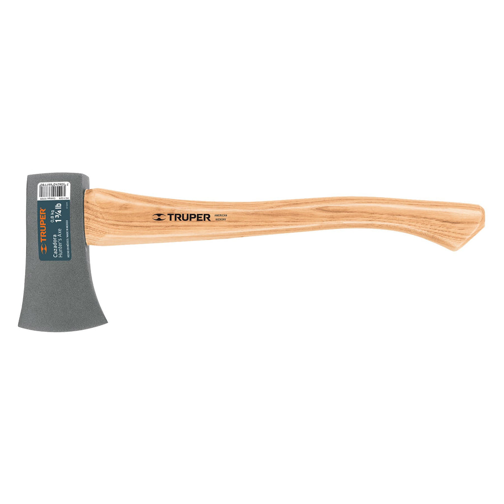 Hacha cazadora, 1-3/4 lb, mango Hickory 18'