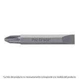 Puntas para desarmador dobles, PH3, plana 5/16', largo 2-3/8