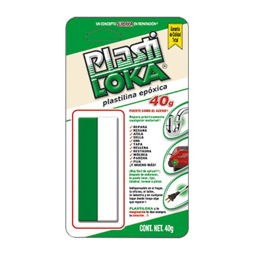 PLASTI-LOKA VERDE 40 GR