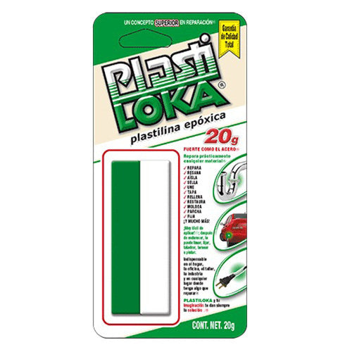 PLASTI-LOKA VERDE 20 GR