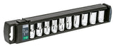 JUEGO DADOS, CUADRO 1/2', 10 PIEZAS