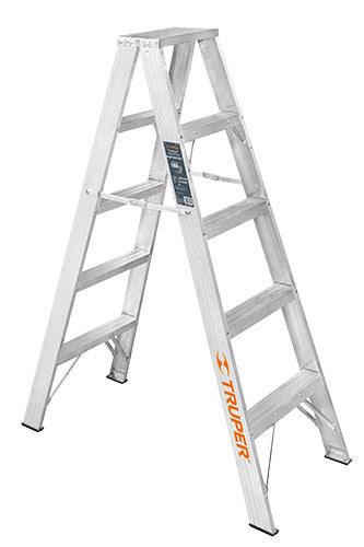 ESCALERA DOBLE, TIPO LL, 4 ESCALONES