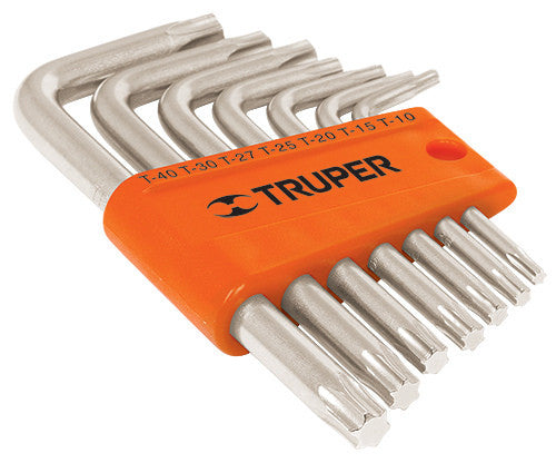 JUEGO DE LLAVES TORX, 7 PIEZAS CON ORGANIZADOR