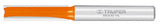 BROCA PARA ROUTER, RECTA 2 FILOS, 1/2'