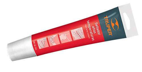 SELLADOR PARA ALTAS TEMPERATURAS, SILICÓN ROJO, 85 GR