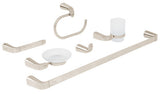JUEGO ACCESORIOS SATINADO RIVIERA 6 PZAS
