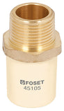 ADAP MACHO CPVC C/INSERTO METALICO 13MM