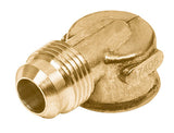 CODO ESTUFA LATON 3/8"" X 1/2""