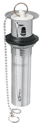 DESAGÜE PARA LAVABO CON TAPÓN CON CADENA