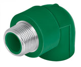CODO 90° PPR ROSCA MACHO 1/2"", 20MM