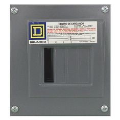 SQUARE QOD8F CENTRO CARGA 8P 220/127VCA 60A