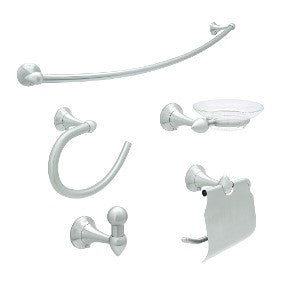 URREA 3100.9 JGO ACCS ZAMAC BAÑO AC. INOX