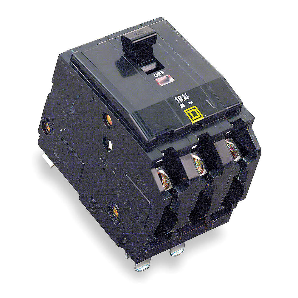 SQUARE PASTILLA DE 3 POLOS 50 AMP.