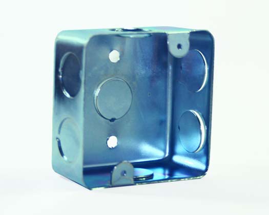 ELEC CAJA CUADRADA GALVANIZADA DE 1/2