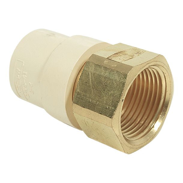 PLOME ADAPTADOR BRONCE MACHO 13MM=1/2