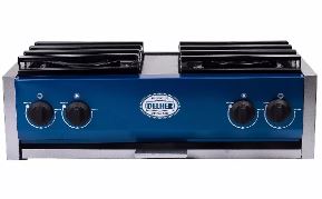 PLOM PARRILLA DOBLE 2 QUEMADORES