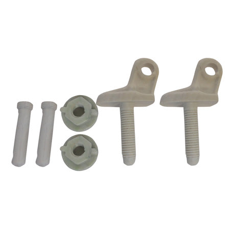 FLEXIMATIC 2485 JGO. DE TORNILLOS PARA WC ( GOZNES )