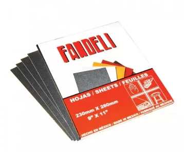 FANDELI LIJA AGUA # 400 50 X PQT